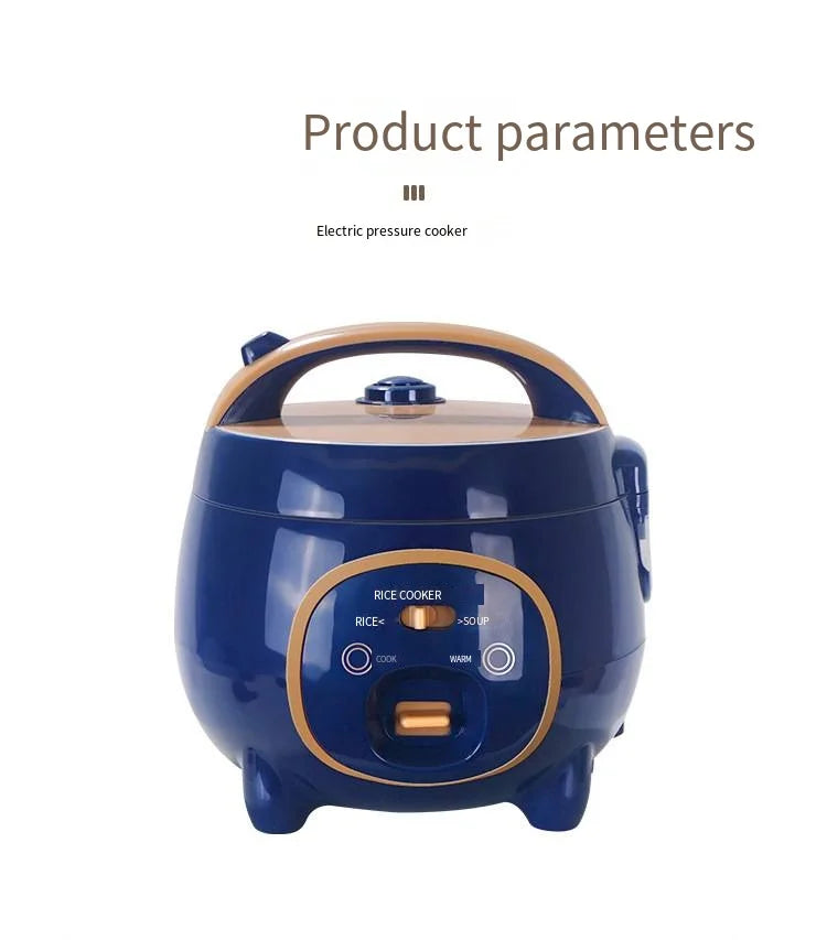 1.8L Household Mini Rice Cooker, Small Capacity Rice Cooker, Household Appliance 110V-220V Fully Automatic Electric Rice Cooker