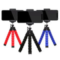 Mini Flexible Sponge Octopus Mobile Phone Holder Desktop Selfie Stick Tripod Stand for Smartphone Party Gifts Party Gifts