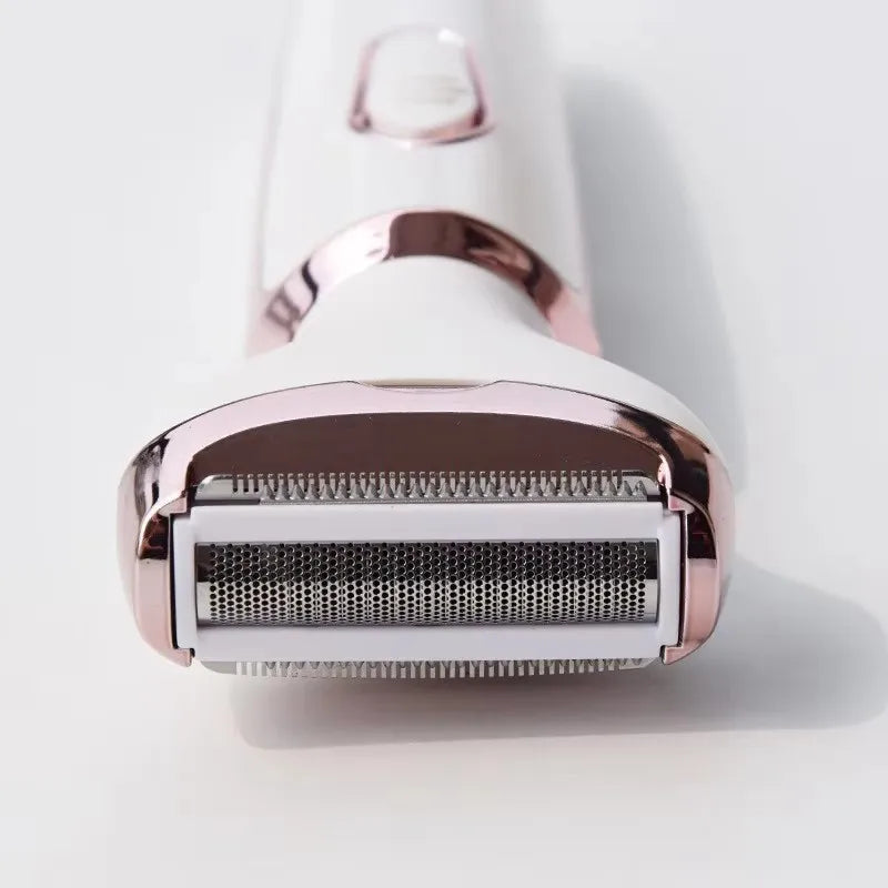 Female Multifunctional Electric Cleaning Set, USB Rechargeable, Suitable for Eyebrows, Nose, Face, Legs, Portable Design