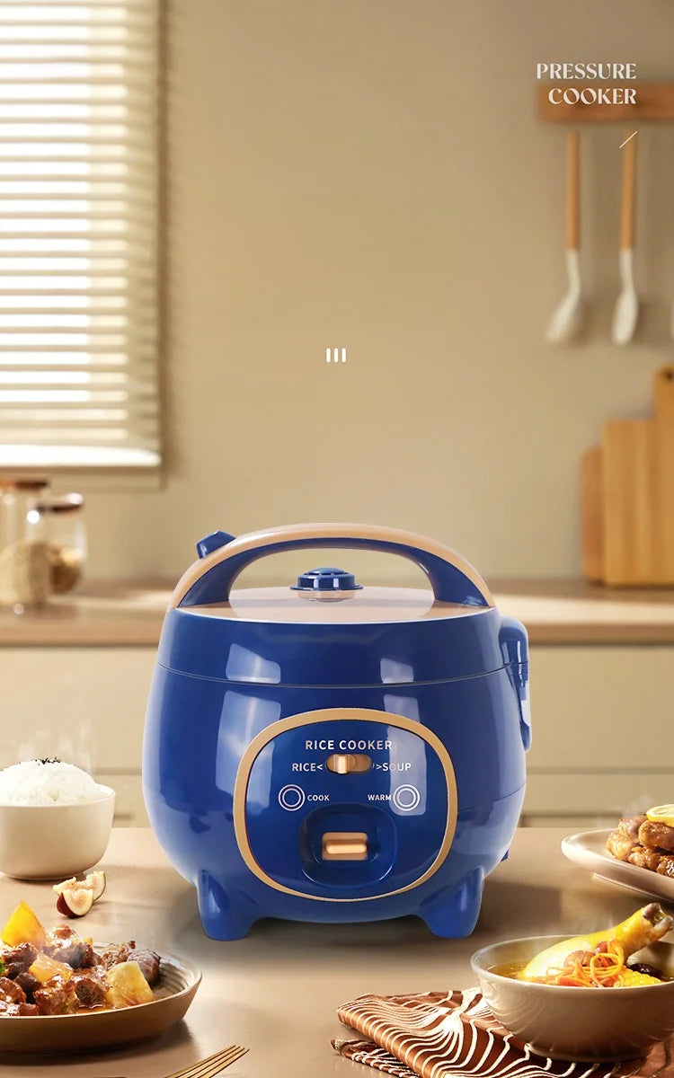 1.8L Household Mini Rice Cooker, Small Capacity Rice Cooker, Household Appliance 110V-220V Fully Automatic Electric Rice Cooker