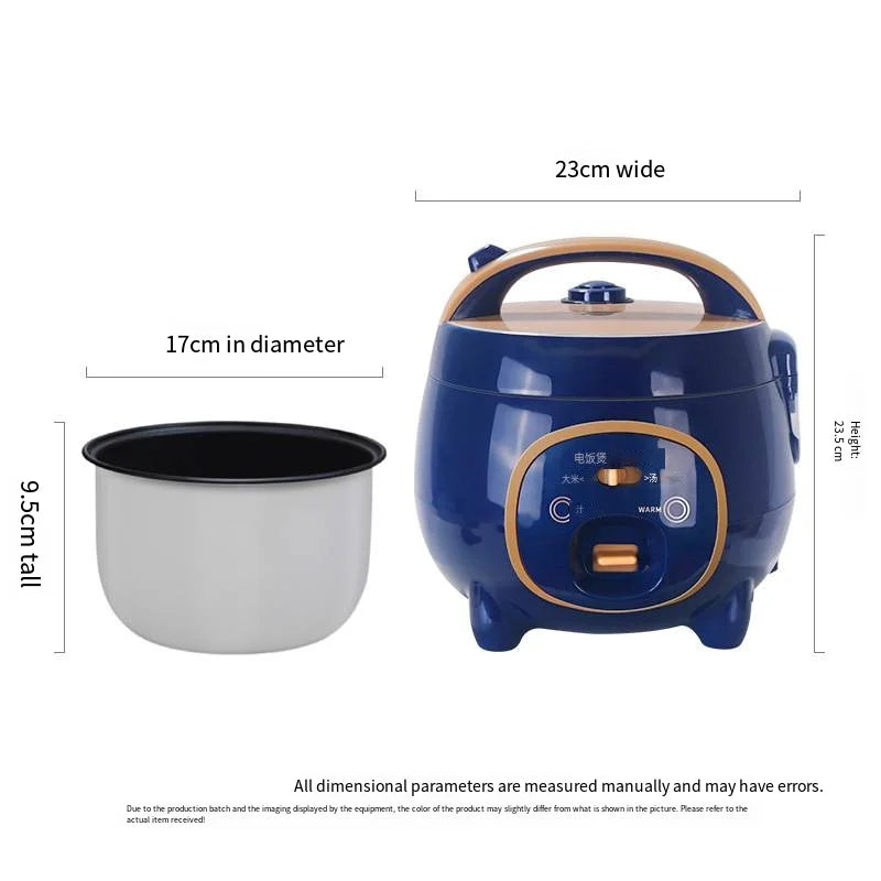 1.8L Household Mini Rice Cooker, Small Capacity Rice Cooker, Household Appliance 110V-220V Fully Automatic Electric Rice Cooker