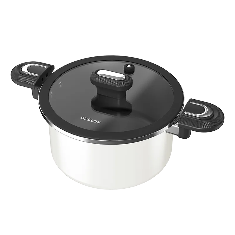 Eco-friendly and Energy-saving, Saves 20-40% Time, Ceramic Coating, Glass Lid, Large-capacity Dishwasher, Micro Pressure Cooker