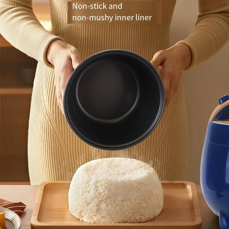 1.8L Household Mini Rice Cooker, Small Capacity Rice Cooker, Household Appliance 110V-220V Fully Automatic Electric Rice Cooker