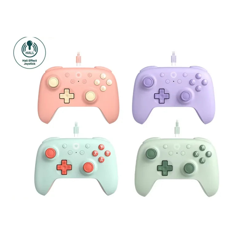 8Bitdo Ultimate 2C Hall Effect Joystick With Hall Triggers Wired Game Controller for Windows PC / Android Gamepad
