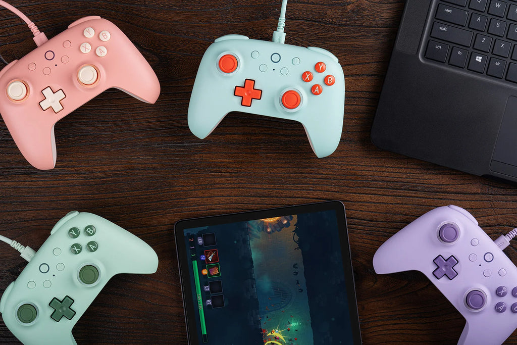 8Bitdo Ultimate 2C Hall Effect Joystick With Hall Triggers Wired Game Controller for Windows PC / Android Gamepad