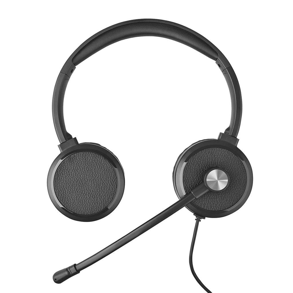 2025 Newest High Quality USB Telephone Headset Custom Mould Call Center Headphone