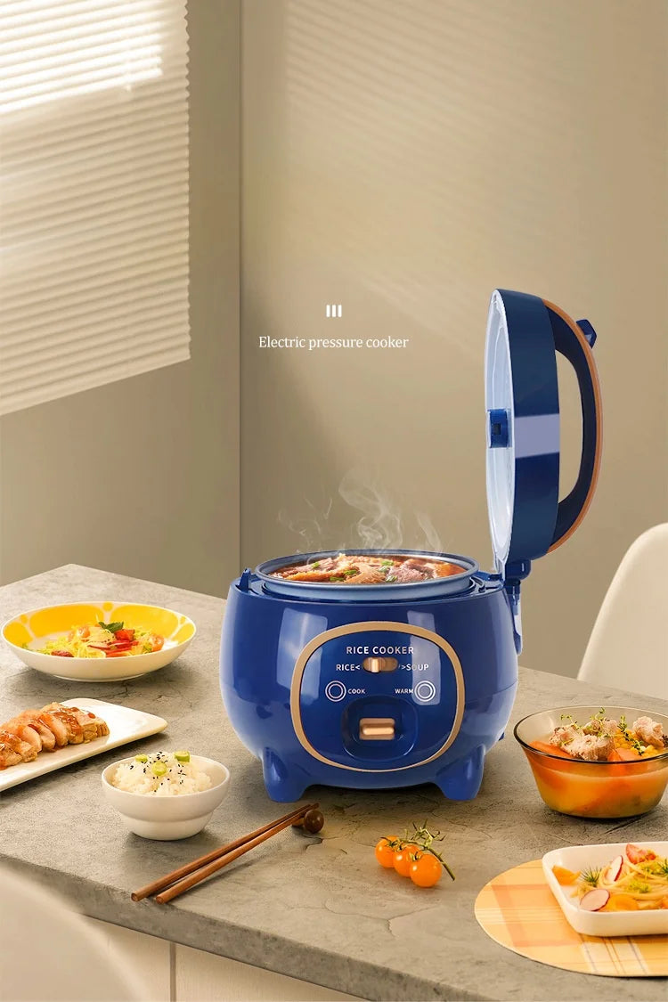 1.8L Household Mini Rice Cooker, Small Capacity Rice Cooker, Household Appliance 110V-220V Fully Automatic Electric Rice Cooker