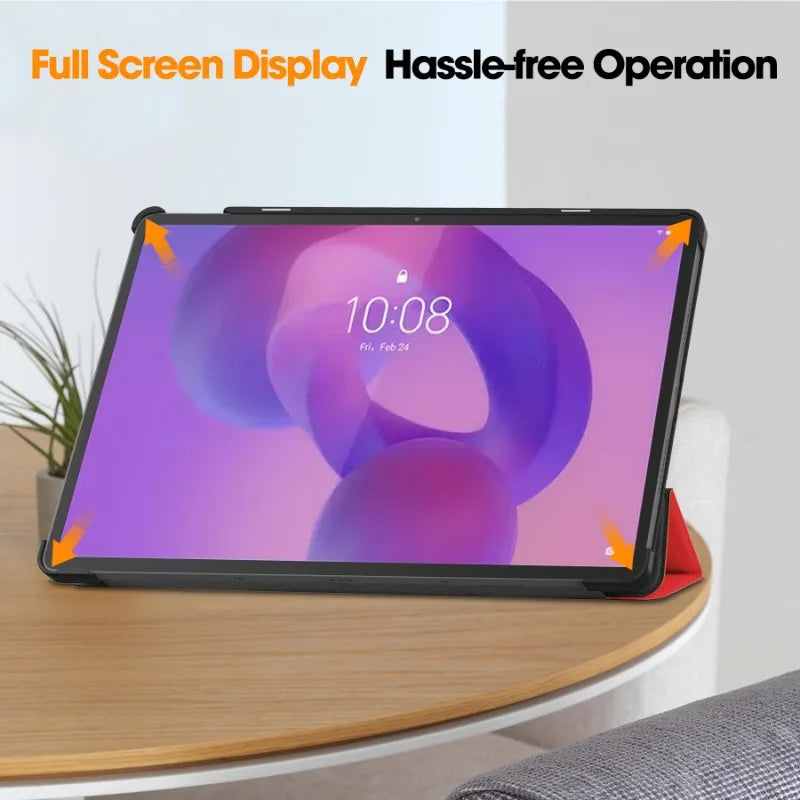 For Lenovo Idea Tab Pro 12.7 12 7 Inch 2025 Smart Case Magnetic Folding PU Leather Stand Funda TB375FC/TB373FU 12.7"Tablet Cover