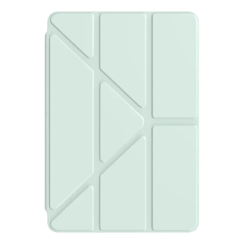 Clear Multi-Folding Tablet Cover For Redmi Pad Pro Case 12.1 with Pencil Holder Funda For Redmi Pad Pro Poco Pad 12 1 2024 Case
