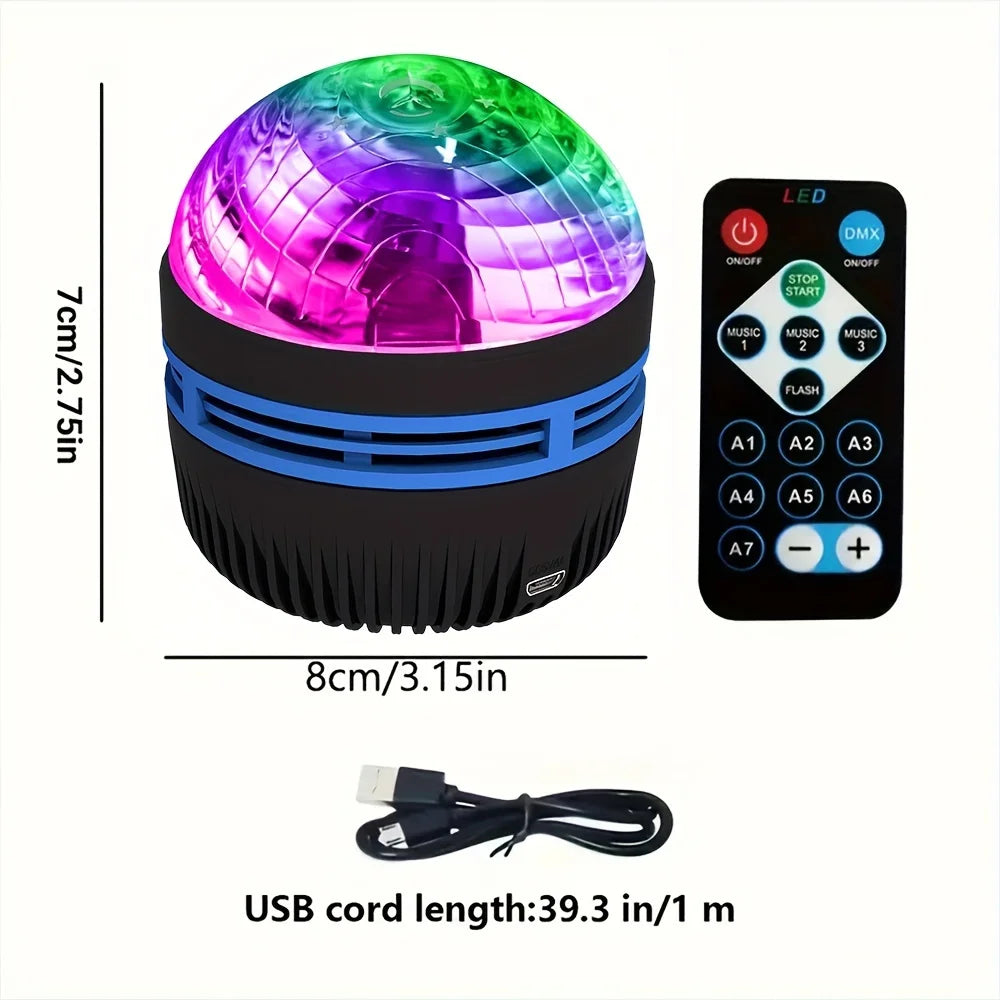 LED Night Lights Starry Sky LED Galaxy Projector USB Aurora Lamp 7-Mode Colorful Remote Control Room Party Decoration Kids Gifts