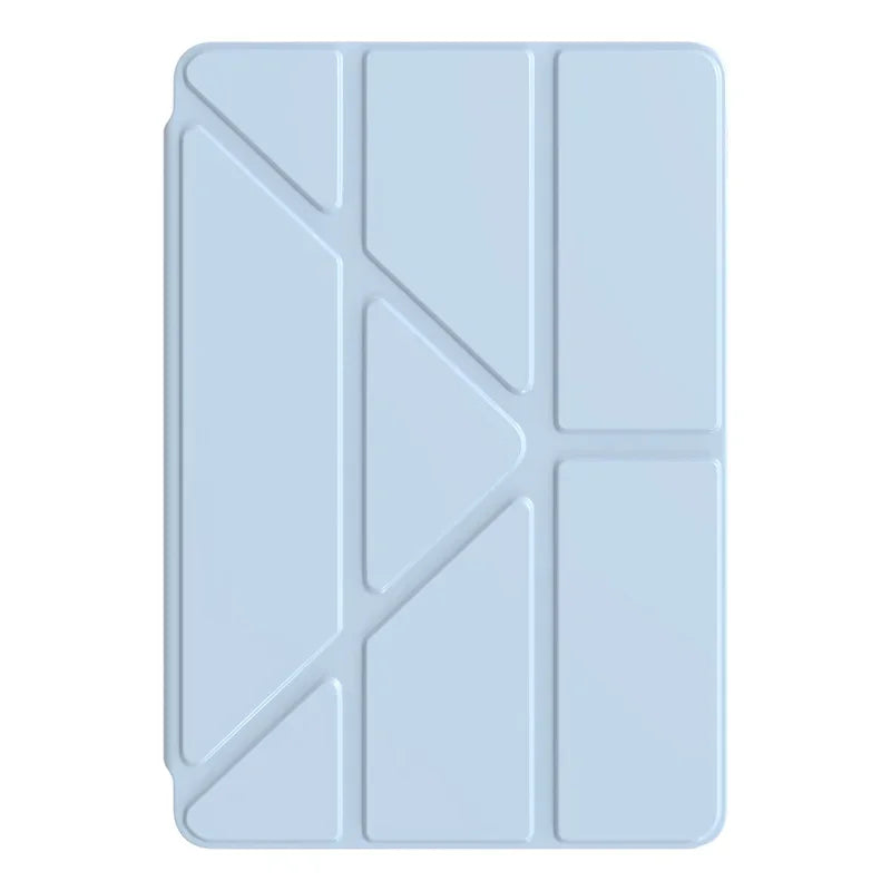 Clear Multi-Folding Tablet Cover For Redmi Pad Pro Case 12.1 with Pencil Holder Funda For Redmi Pad Pro Poco Pad 12 1 2024 Case