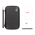 Portable Hard Pouch Bag Case for New 3DS XL/LL Console Includes Carrying Case Stylus Pen and Screen Protectors Accessories Kit