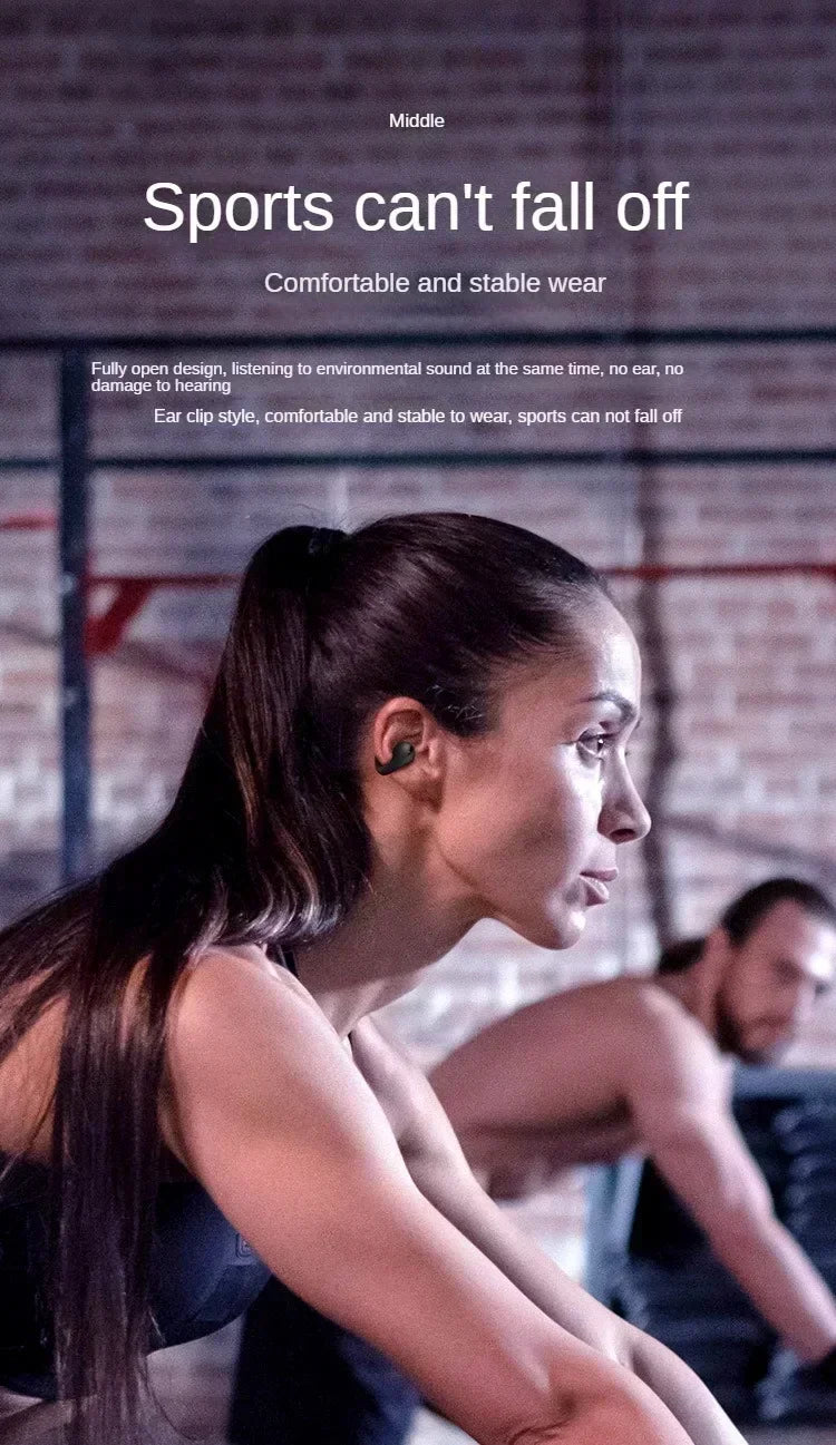 New Original TWS Bone Conduction Wireless Bluetooth 5.3 Headphones Sports Earphones HiFi Sound Quality TWS Headset