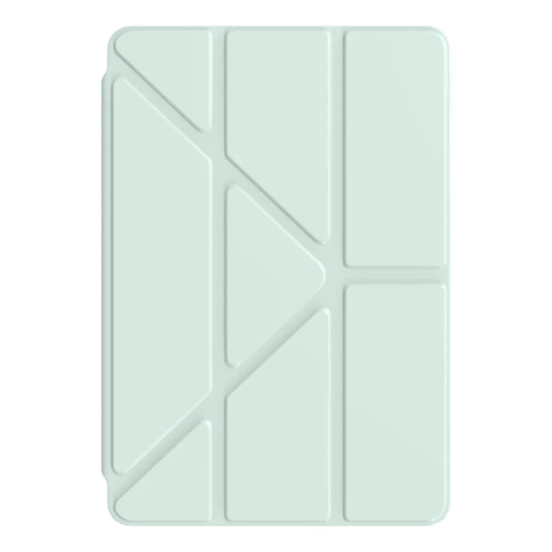 Clear Multi-Folding Tablet Cover For Redmi Pad Pro Case 12.1 with Pencil Holder Funda For Redmi Pad Pro Poco Pad 12 1 2024 Case
