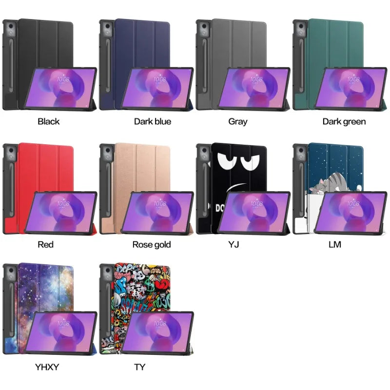 For Lenovo Idea Tab Pro 12.7 12 7 Inch 2025 Smart Case Magnetic Folding PU Leather Stand Funda TB375FC/TB373FU 12.7"Tablet Cover