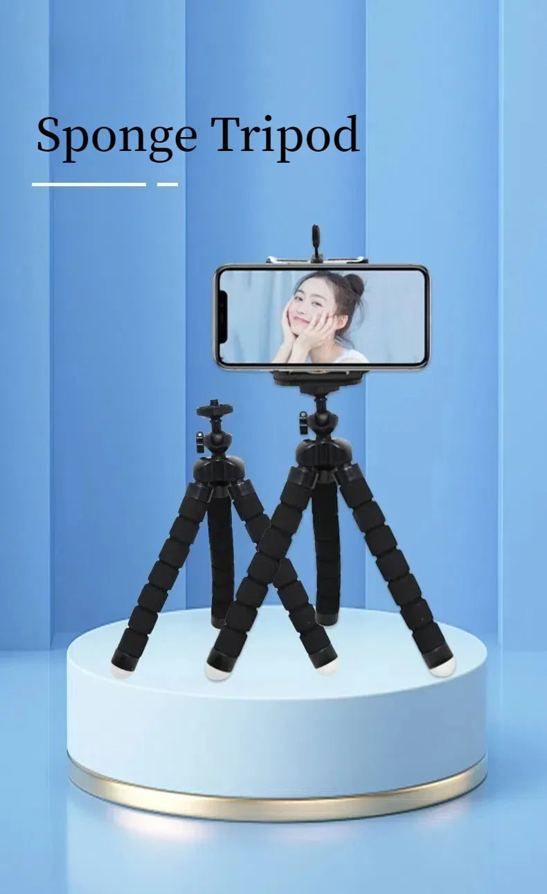 Tripods Tripod For Phone Mobile Camera Holder Clip Smartphone Monopod Tripe Stand Octopus Mini Tripod Stativ For Phone