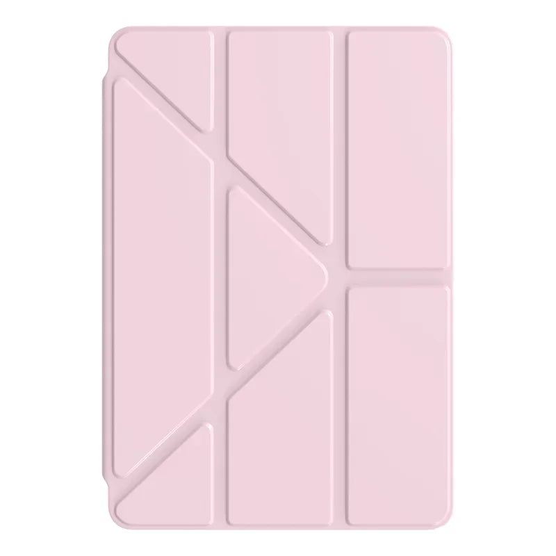 Clear Multi-Folding Tablet Cover For Redmi Pad Pro Case 12.1 with Pencil Holder Funda For Redmi Pad Pro Poco Pad 12 1 2024 Case