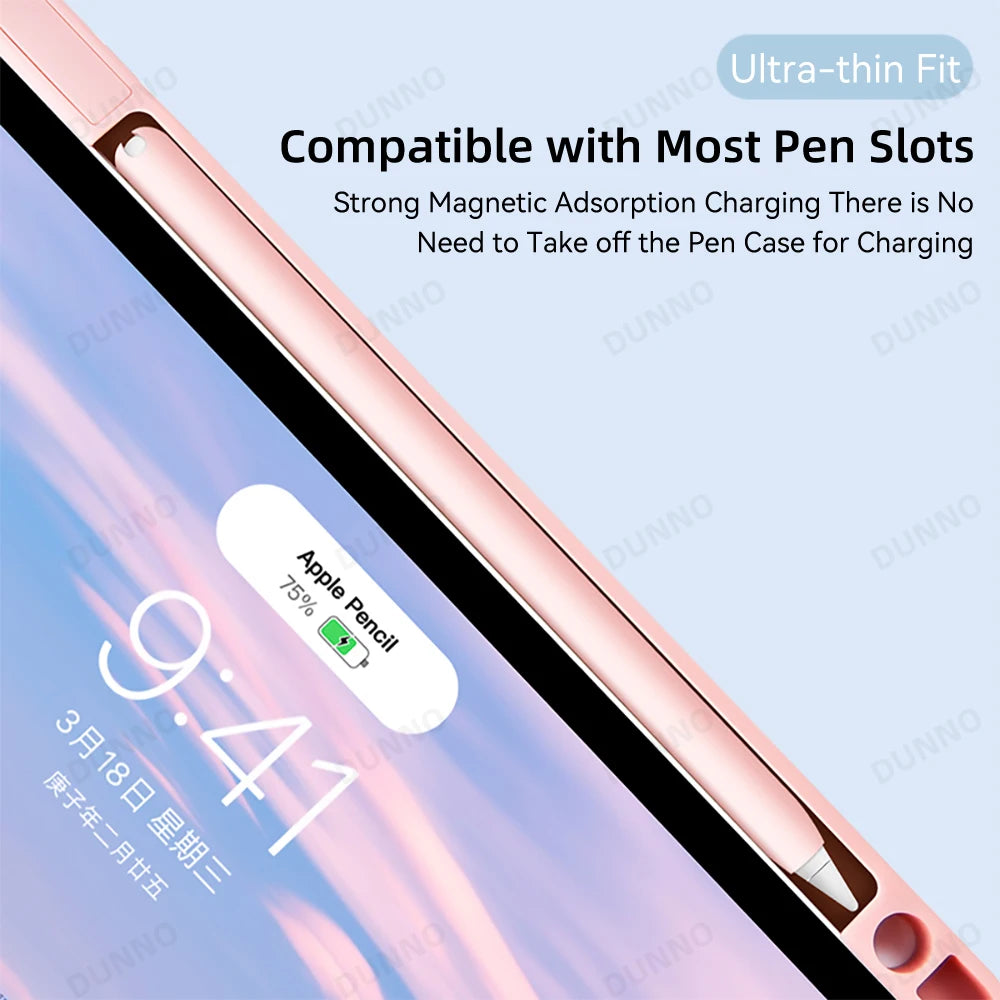 Pencil Case For Apple Pencil 1st 2nd Generation For iPad Apple Pencil Stylus Pen Protective Soft Silicone Cover
