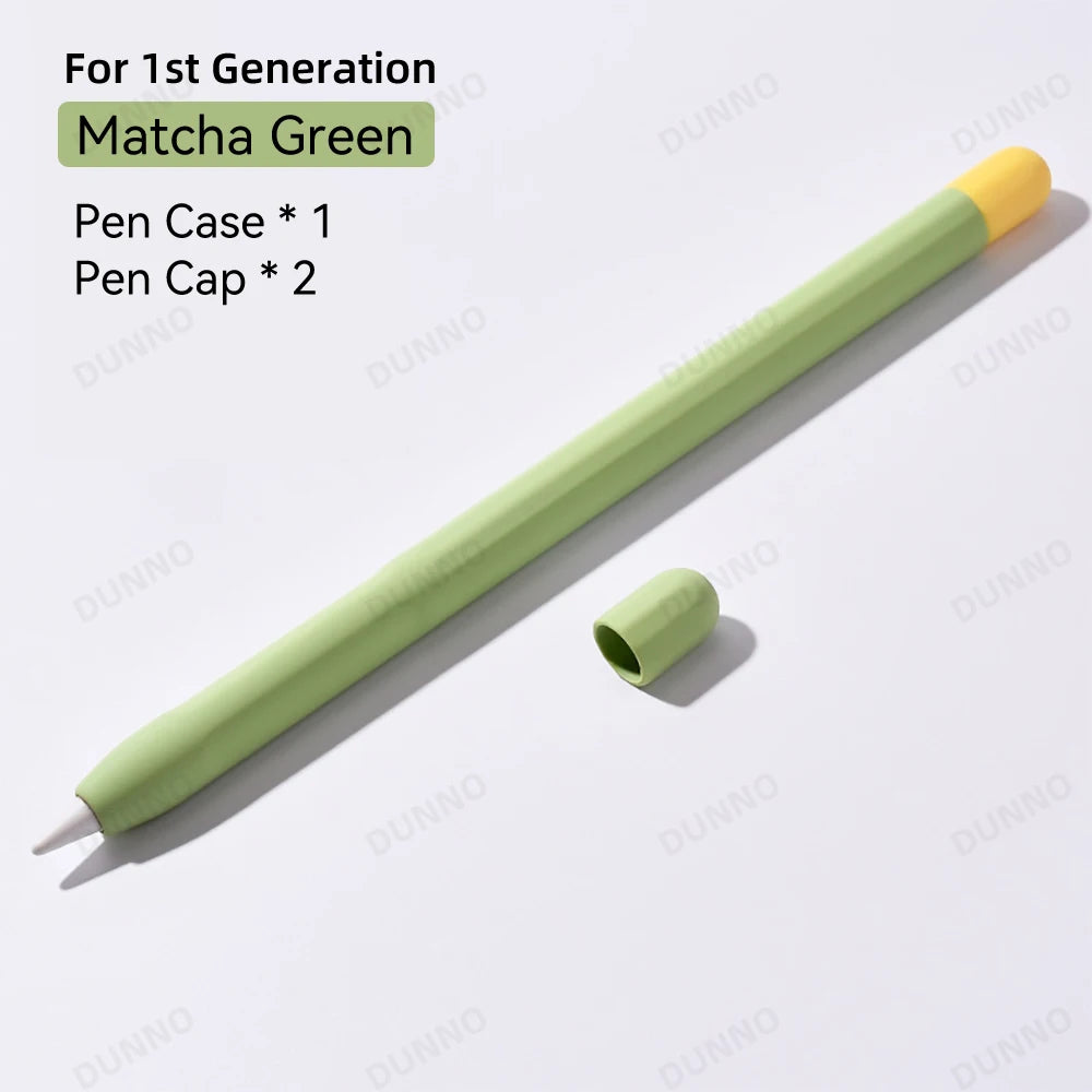 Pencil Case For Apple Pencil 1st 2nd Generation For iPad Apple Pencil Stylus Pen Protective Soft Silicone Cover