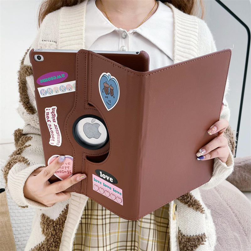 Case for iPad Pro 12.9 iPad Cover 2015/2017/2018/2020/2021/2022 360 Rotating Case iPad Pro 3rd 4th 5th Gen 11"inch Funda+Sticker