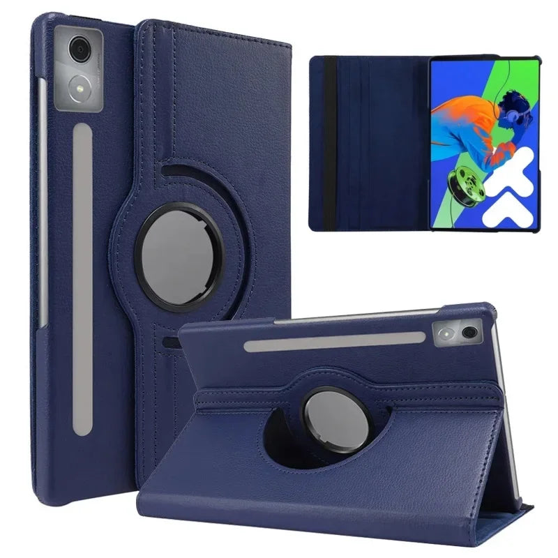 For Lenovo Xiaoxin Pad Pro 12 7 2025 Case TB373FU/TB375FC 360 Degree Rotating Stand for Idea Tab Pro 12.7inch Tablet Cover Funda