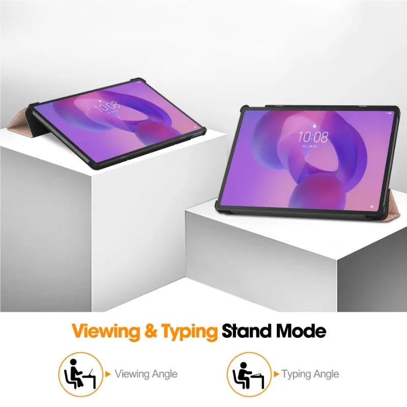 For Lenovo Idea Tab Pro 12.7 12 7 Inch 2025 Smart Case Magnetic Folding PU Leather Stand Funda TB375FC/TB373FU 12.7"Tablet Cover