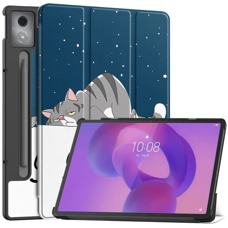 For Lenovo Idea Tab Pro 12.7 12 7 Inch 2025 Smart Case Magnetic Folding PU Leather Stand Funda TB375FC/TB373FU 12.7"Tablet Cover
