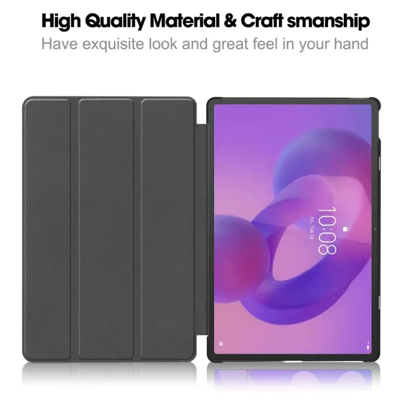 For Lenovo Idea Tab Pro 12.7 12 7 Inch 2025 Smart Case Magnetic Folding PU Leather Stand Funda TB375FC/TB373FU 12.7"Tablet Cover