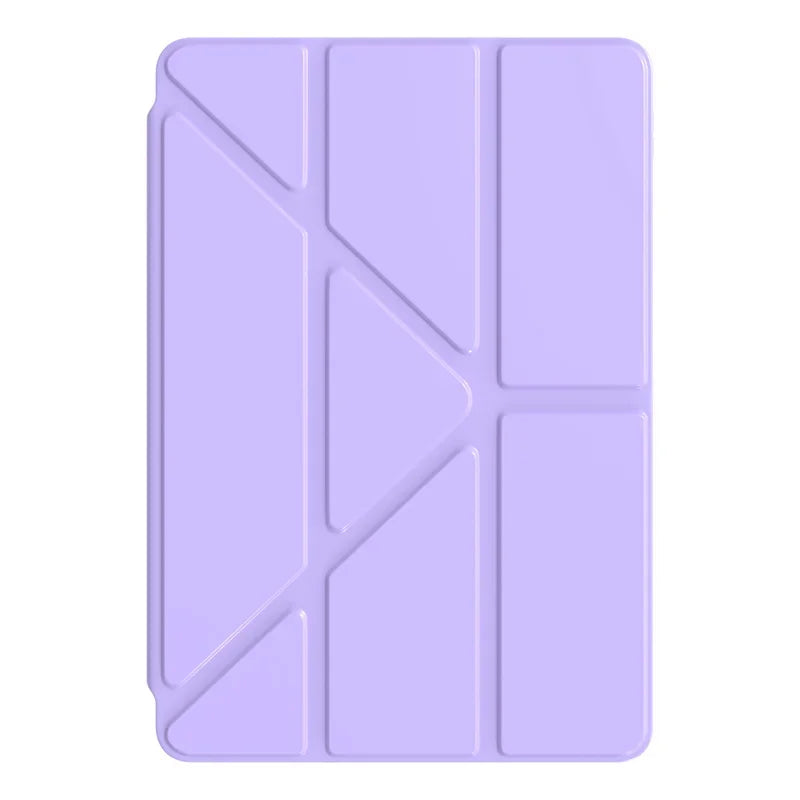 Clear Multi-Folding Tablet Cover For Redmi Pad Pro Case 12.1 with Pencil Holder Funda For Redmi Pad Pro Poco Pad 12 1 2024 Case