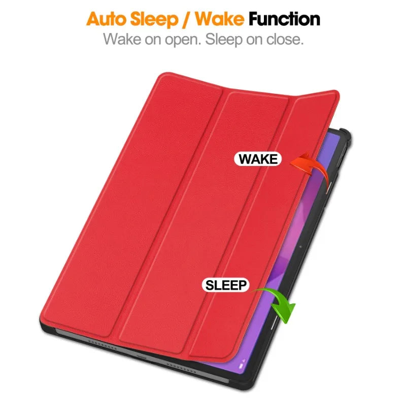 For Lenovo Idea Tab Pro 12.7 12 7 Inch 2025 Smart Case Magnetic Folding PU Leather Stand Funda TB375FC/TB373FU 12.7"Tablet Cover