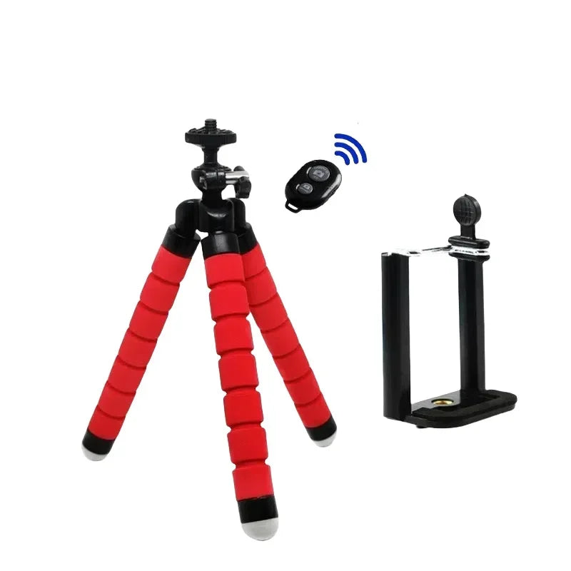 Tripods Tripod For Phone Mobile Camera Holder Clip Smartphone Monopod Tripe Stand Octopus Mini Tripod Stativ For Phone