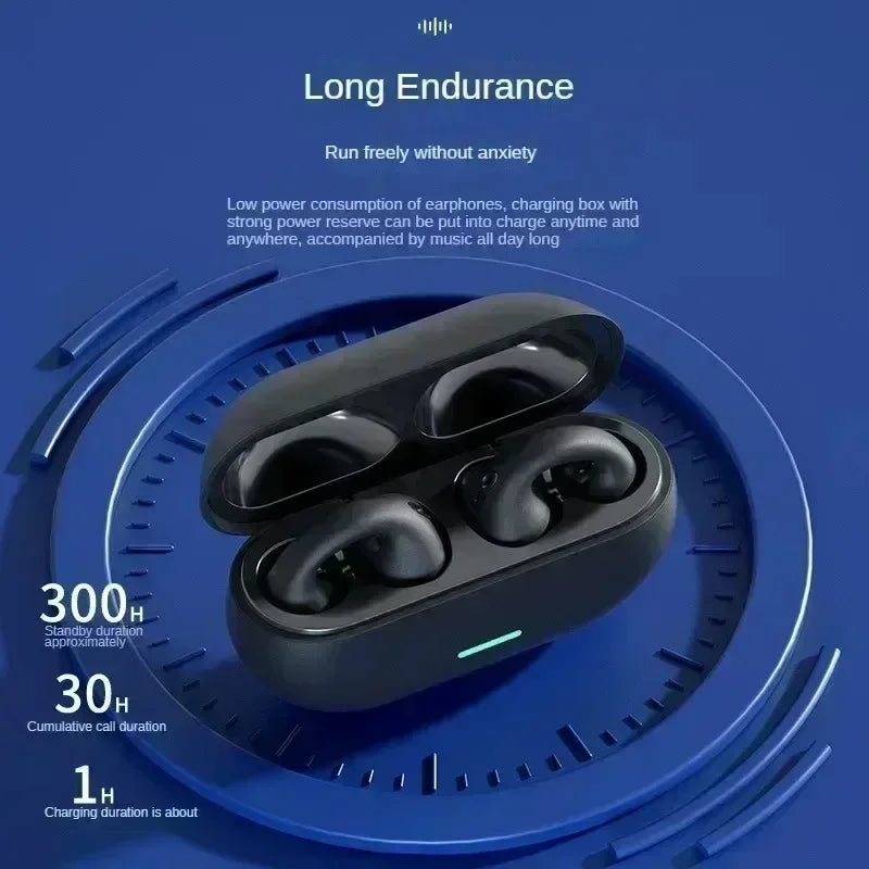 New Original TWS Bone Conduction Wireless Bluetooth 5.3 Headphones Sports Earphones HiFi Sound Quality TWS Headset